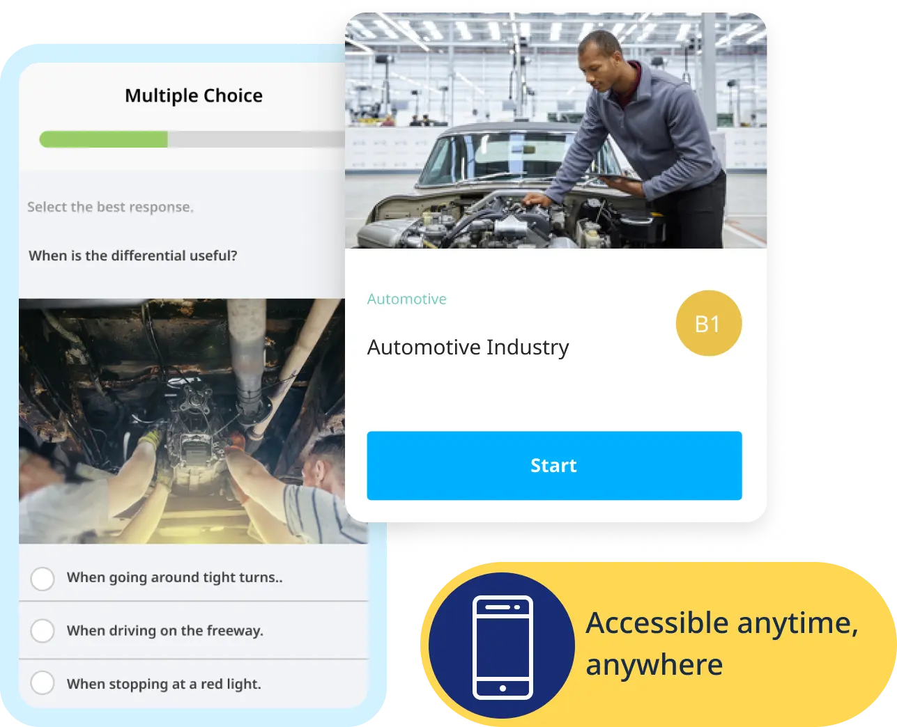 three Rosetta Stone usage images on automotive manufacture.